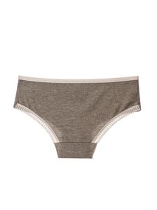 Дамски боксерки Висока талия, 0605, Светъл меланж 0605 артикулно отзад