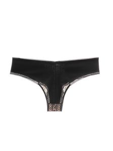 Бикини бразилиана Лазерно рязани, 0715, Черно 0715 артикулно отзад