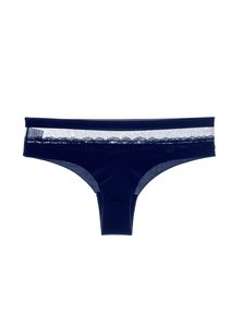 Бикини бразилиана Лазерно рязани, 1701, Tъмно синьо 1701 артикулно отзад