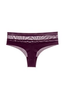 Бикини бразилиана Лазерно рязани, 1701, Пурпурни 1701 артикулно отзад