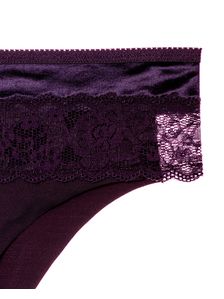 Бикини Лазерно рязани, 1704, Тъмно лилаво 1704 детайлна снимка